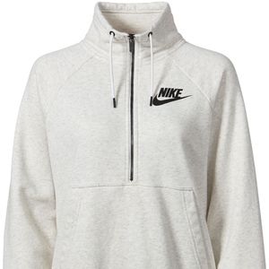 white nike half zip women's